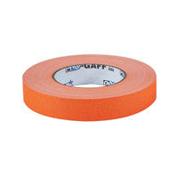 P-665 Camera Tape 1" Fluorescent Orange