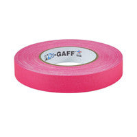 P-665 Camera Tape 1" Fluorescent Pink